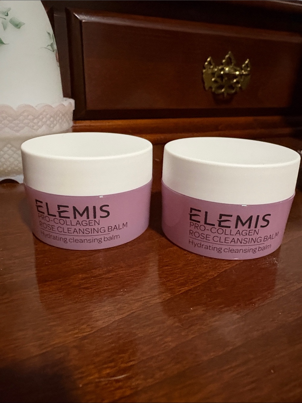 ELEMIS Rose Cleansing Balm – Light Pink Jars